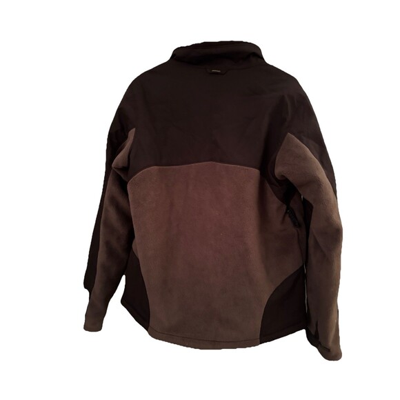 Columbia Omni Heat Shield Jacket Mens Medium Gray Hooded Full Zip Thermal - Picture 11 of 11